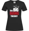 Жіноча футболка Tеорія великого вибуху Чорний фото