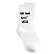 Шкарпетки just do it later Білий фото