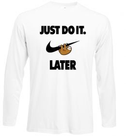 Лонгслів just do it later