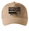 Кепка installing muscles version 2 Песочный фото