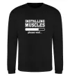 Свитшот installing muscles version 2 Черный фото