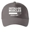 Кепка installing muscles version 2 Серый фото