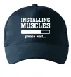 Кепка installing muscles version 2 Темно-синій Кепка installing muscles version 2 Темно-синій фото