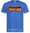 Мужская футболка Thrasher Ярко-синий фото