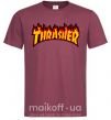 Мужская футболка Thrasher Бордовый фото