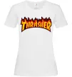 Жіноча футболка Thrasher Білий Жіноча футболка Thrasher Білий фото