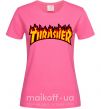 Жіноча футболка Thrasher Яскраво-рожевий фото