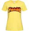 Жіноча футболка Thrasher Лимонний Жіноча футболка Thrasher Лимонний фото