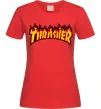 Жіноча футболка Thrasher Червоний Жіноча футболка Thrasher Червоний фото