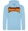 Чоловіча толстовка (худі) Thrasher Блакитний фото