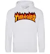 Жіноча толстовка (худі) Thrasher Сірий меланж Жіноча толстовка (худі) Thrasher Сірий меланж фото