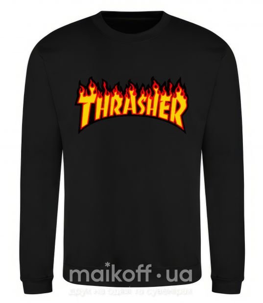 Світшот Thrasher Чорний фото