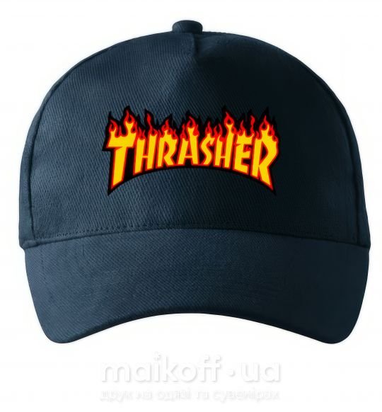 Кепка Thrasher Темно-синій фото