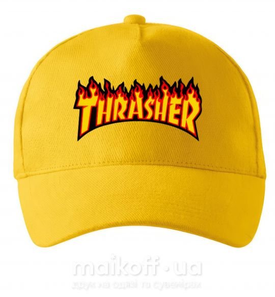 Кепка Thrasher Сонячно жовтий фото