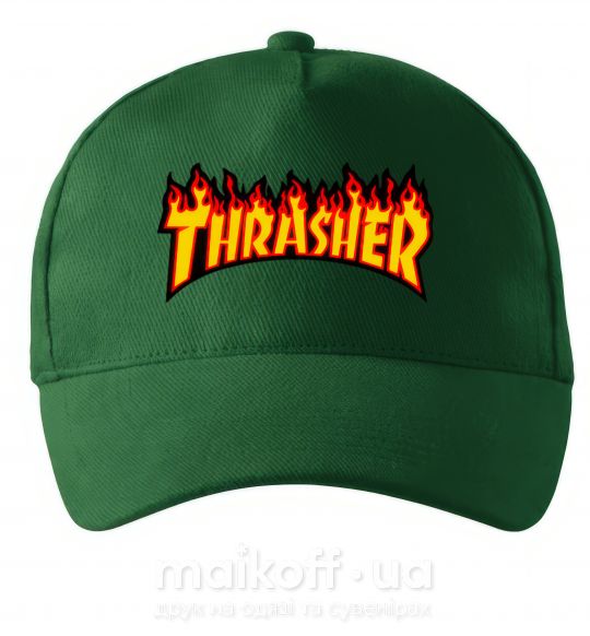 Кепка Thrasher Темно-зелений фото