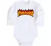 Детский боди Thrasher Белый фото