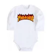 Дитячий бодік Thrasher Білий фото