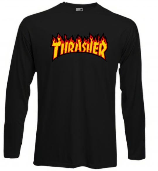 Лонгслів Thrasher Чорний фото