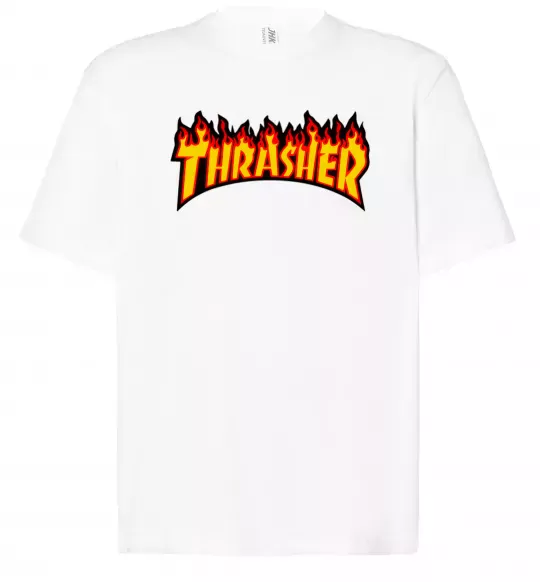 Футболка Оверсайз Thrasher Белый фото