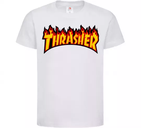 Детская футболка Thrasher Белый фото