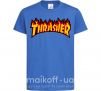 Дитяча футболка Thrasher Яскраво-синій фото