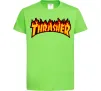 Детская футболка Thrasher Лаймовый Детская футболка Thrasher Лаймовый фото