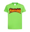 Детская футболка Thrasher Лаймовый фото