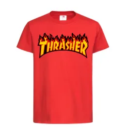 Детская футболка Thrasher Красный фото