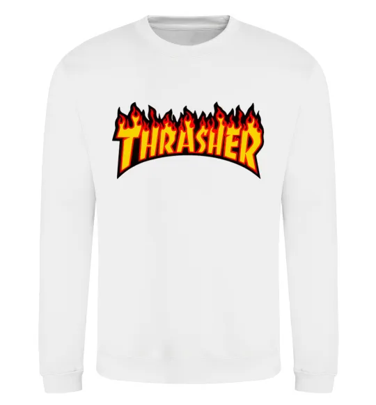 Свитшот Thrasher Белый фото
