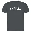 Мужская футболка Еволюція рибака Графит Мужская футболка Еволюція рибака Графит фото