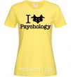 Жіноча футболка Рsychology Лимонний фото