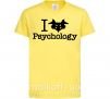 Дитяча футболка Рsychology Лимонний фото