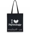 Еко-сумка Рsychology Чорний фото