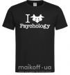 Чоловіча футболка Рsychology Чорний фото