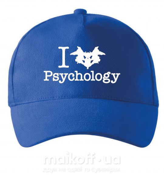 Кепка Рsychology Яскраво-синій фото