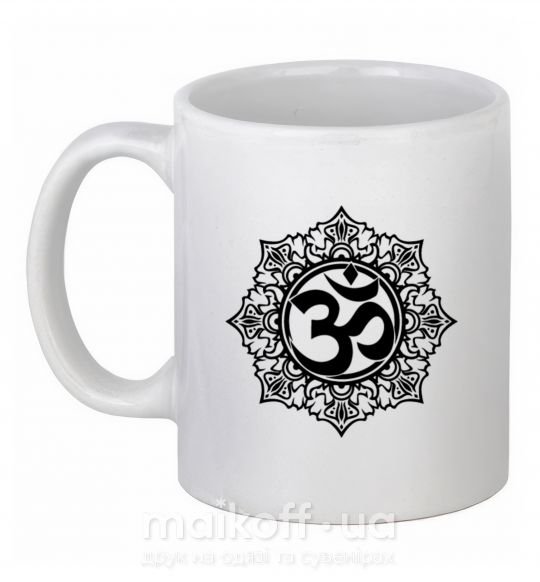 Чашка керамическая zen-uzor Белый фото