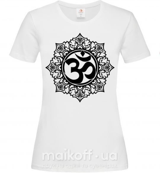 Женская футболка zen-uzor Белый фото