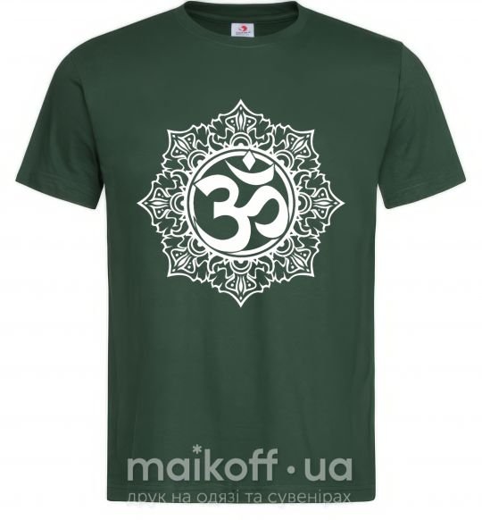 Чоловіча футболка zen-uzor Темно-зелений фото