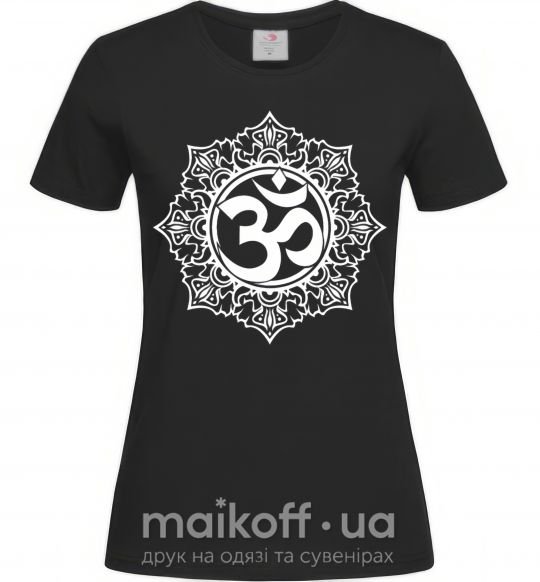 Женская футболка zen-uzor Черный фото
