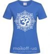 Женская футболка zen-uzor Ярко-синий фото