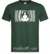 Чоловіча футболка om Темно-зелений фото