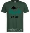 Мужская футболка home Темно-зеленый фото