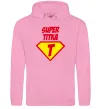 Жіноча толстовка (худі) Super Тітка Рожевий фото