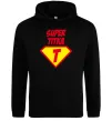 Жіноча толстовка (худі) Super Тітка Чорний Жіноча толстовка (худі) Super Тітка Чорний фото