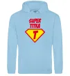 Жіноча толстовка (худі) Super Тітка Блакитний фото