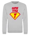 Свитшот Super Тітка Серый меланж Свитшот Super Тітка Серый меланж фото