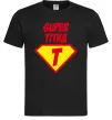 Мужская футболка Super Тітка Черный фото
