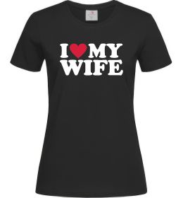 Жіноча футболка I love my wife