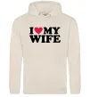 Жіноча толстовка (худі) I love my wife Таш Жіноча толстовка (худі) I love my wife Таш фото