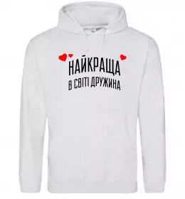 Женская толстовка (худи) Дружина воїна ЗСУ Песочный фото